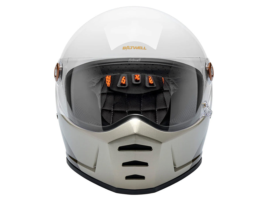 Lane Splitter Helmet - Intersection Gold, Silver & Bronze with ECE R22.06 Compliance
