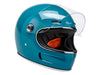 Gringo SV Helmet - Gloss Atlantic Teal with ECE R22.06 Compliance