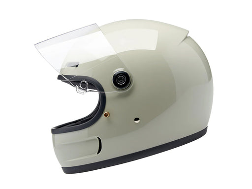 Gringo SV Helmet - Gloss Chalk Grey with ECE R22.06 Compliance