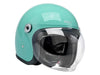 Tahoe Open Face Helmet - Gloss Mint Julep with ECE R22.06 Compliance
