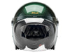 Tahoe Open Face Helmet - Metallic Sierra Green with ECE R22.06 Compliance