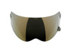 Lane Splitter Shield Visor - Gold Mirror. Fits All Lane Splitter Helmets