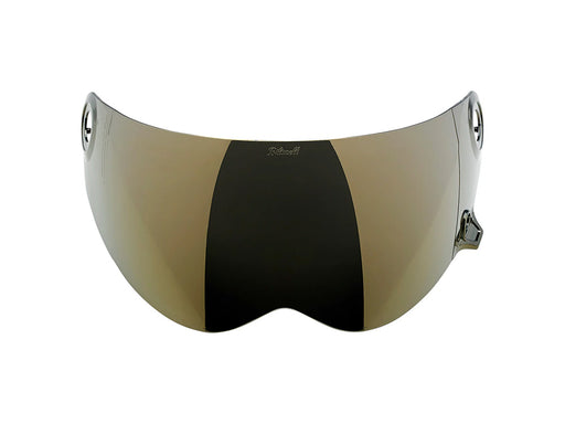 Lane Splitter Shield Visor - Gold Mirror. Fits All Lane Splitter Helmets