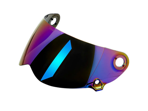Lane Splitter Shield Visor - Rainbow Mirror. Fits All Lane Splitter Helmets
