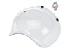 Bubble Shield Visor - Clear. Fits Gringo Helmets & Most Helmets With 3 Studs Along The Top