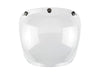 Bubble Shield Visor - Clear. Fits Gringo Helmets & Most Helmets With 3 Studs Along The Top