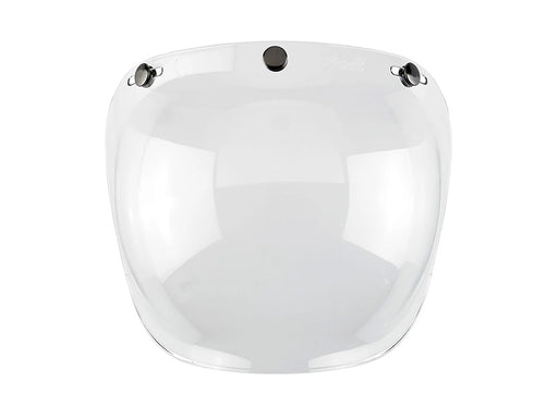 Bubble Shield Visor - Clear. Fits Gringo Helmets & Most Helmets With 3 Studs Along The Top
