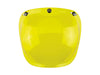 Bubble Shield Visor - Yellow. Fits Gringo Helmets & Most Helmets With 3 Studs Along The Top