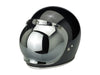 Bubble Shield Visor - Chrome Mirror. Fits Gringo Helmets & Most Helmets With 3 Studs Along The Top