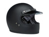 Moto Visor - Smoke Translucent. Fits Gringo Helmets & Most Helmets With 3 Studs Along The Top