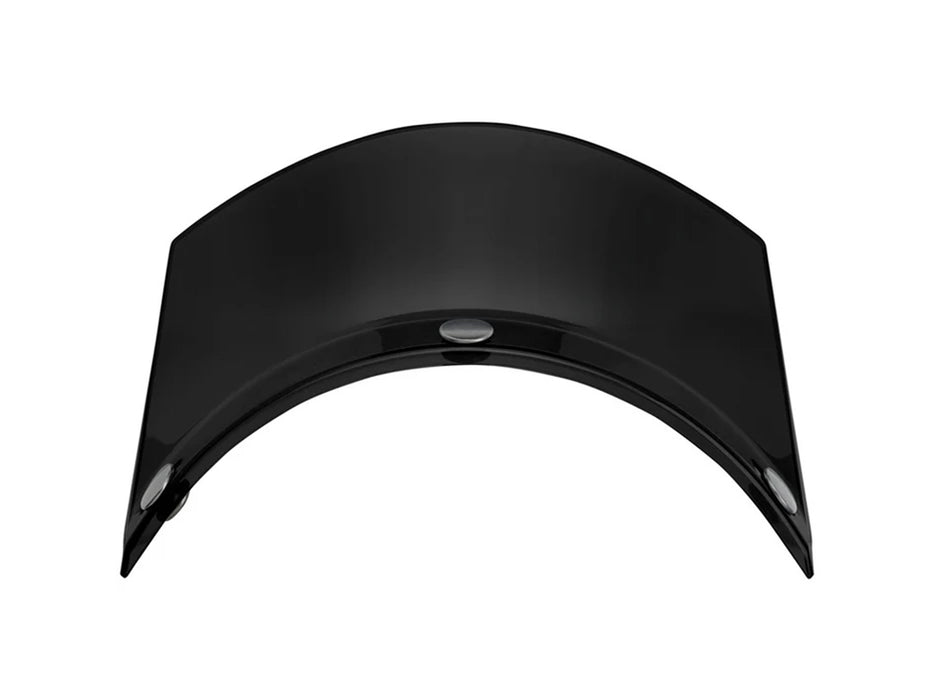 Moto Visor - Black. Fits Gringo Helmets & Most Helmets With 3 Studs Along The Top
