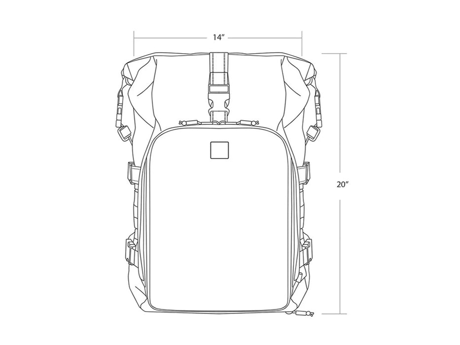 EXFIL-80 2.0 Sissy Bar Bag
