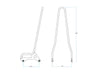 Sissy Bar Kit - Chrome. Fits Sportster 1996-2003
