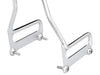 Sissy Bar Kit - Chrome. Fits Deluxe, Heritage Classic, Softail Slim & Street Bob 2018up & Standard 2020up
