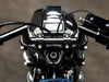 1.75in. Straight Slimline Risers - Black. Fits 1in. Handlebar