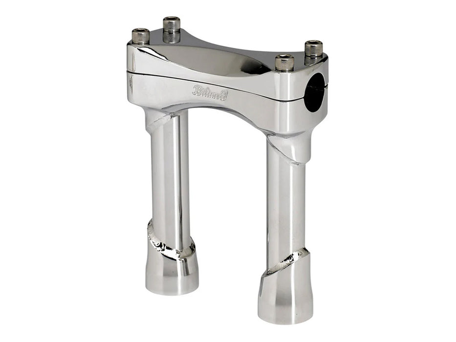 6in. Straight Murdock Risers - Chrome. Fits 1in. Handlebar