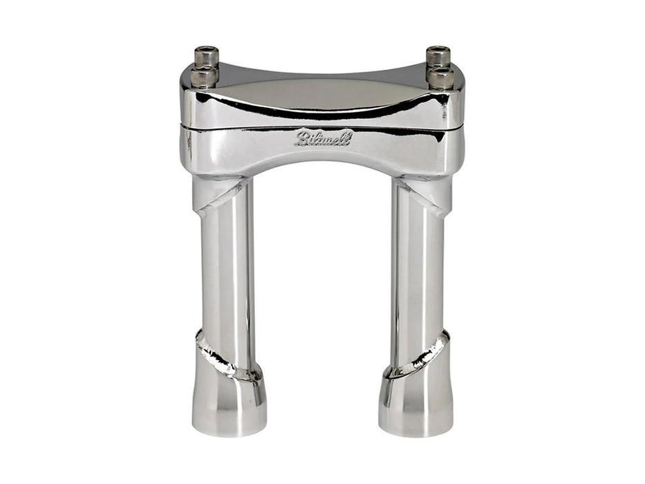 6in. Straight Murdock Risers - Chrome. Fits 1in. Handlebar
