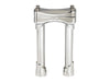 8in. Straight Murdock Risers - Chrome. Fits 1in. Handlebar