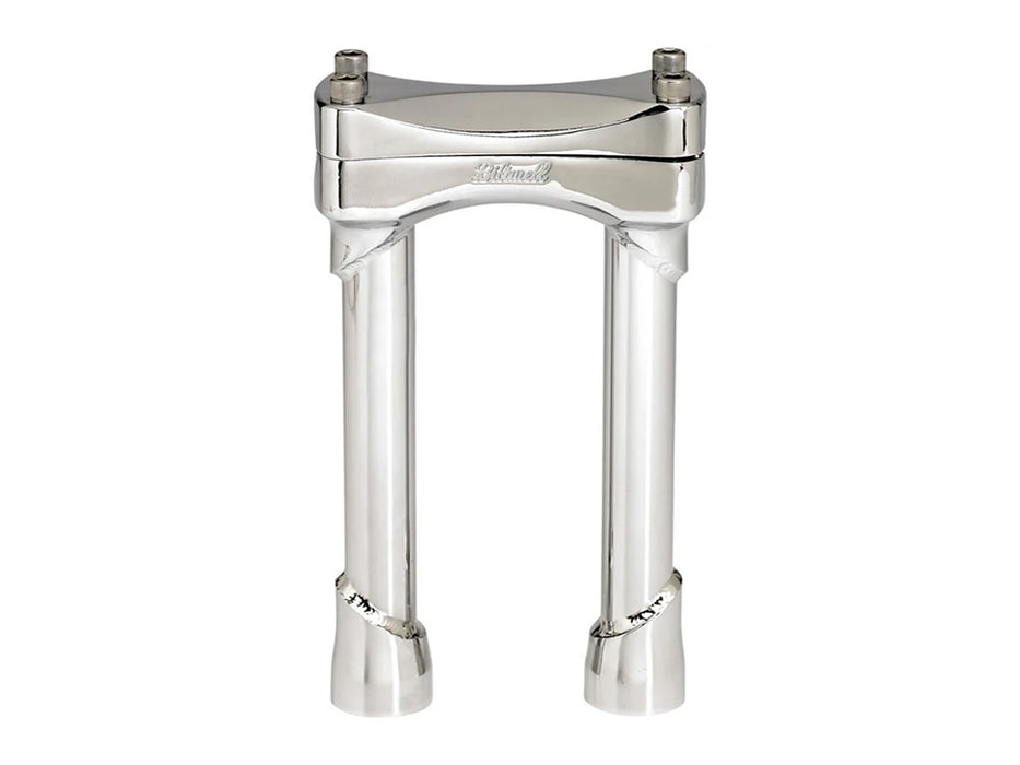 8in. Straight Murdock Risers - Chrome. Fits 1in. Handlebar