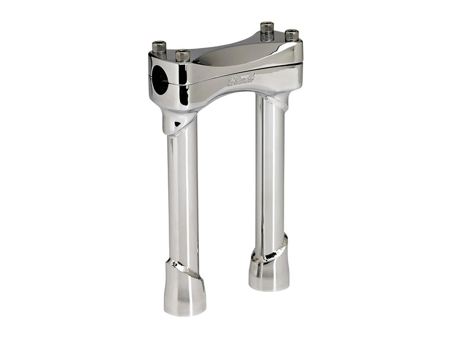 8in. Straight Murdock Risers - Chrome. Fits 1in. Handlebar