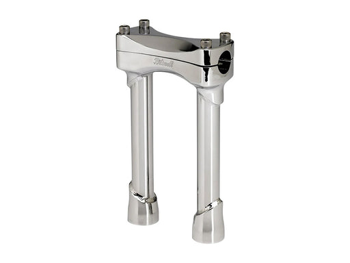 8in. Straight Murdock Risers - Chrome. Fits 1in. Handlebar