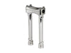 10in. Straight Murdock Risers - Chrome. Fits 1in. Handlebar