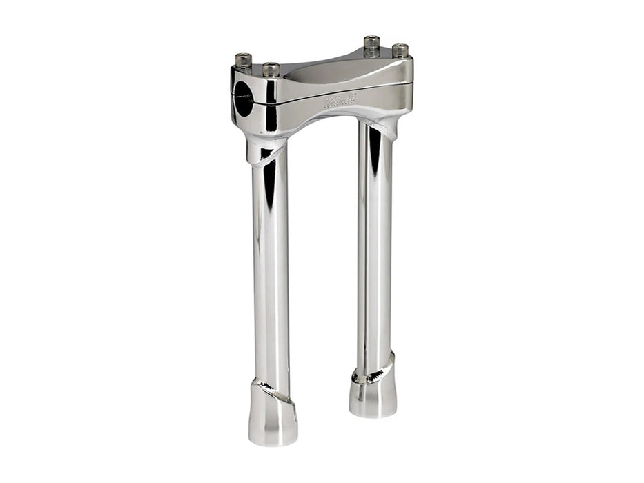 10in. Straight Murdock Risers - Chrome. Fits 1in. Handlebar