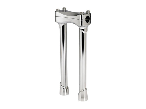 12in. Straight Murdock Risers - Chrome. Fits 1in. Handlebar