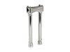 12in. Straight Murdock Risers - Chrome. Fits 1in. Handlebar