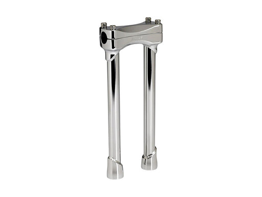 12in. Straight Murdock Risers - Chrome. Fits 1in. Handlebar