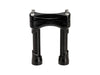 6in. Straight Murdock Risers - Black. Fits 1in. Handlebar