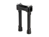 8in. Straight Murdock Risers - Black. Fits 1in. Handlebar