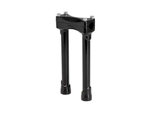 10in. Straight Murdock Risers - Black. Fits 1in. Handlebar