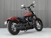10in. Straight Murdock Risers - Black. Fits 1in. Handlebar