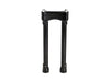 12in. Straight Murdock Risers - Black. Fits 1in. Handlebar