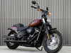 12in. Straight Murdock Risers - Black. Fits 1in. Handlebar