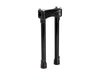 12in. Straight Murdock Risers - Black. Fits 1in. Handlebar