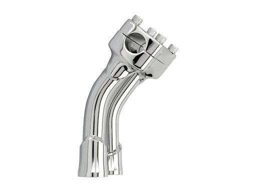 6in. Pullback Murdock Risers - Chrome. Fits 1in. Handlebar