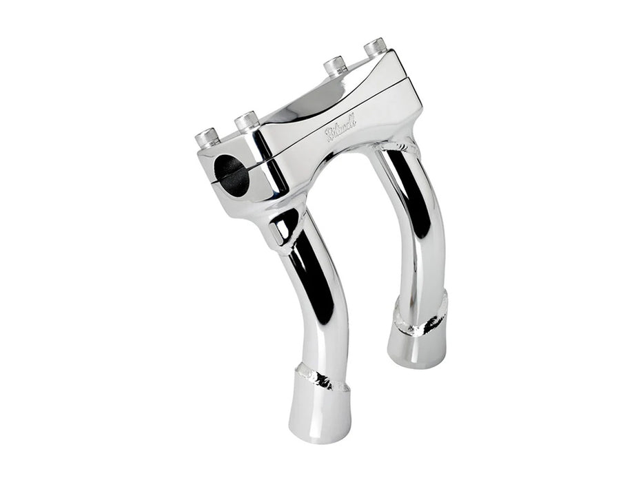 6in. Pullback Murdock Risers - Chrome. Fits 1in. Handlebar