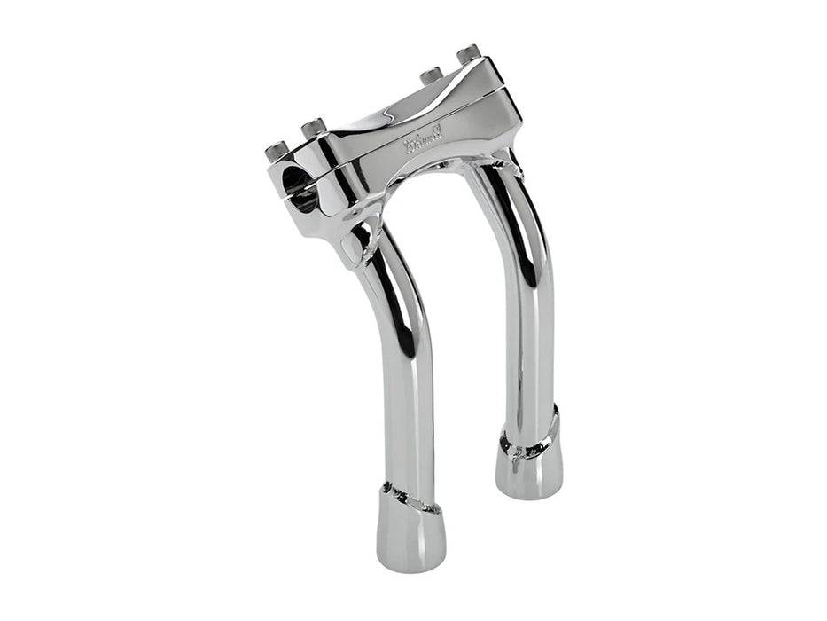 8in. Pullback Murdock Risers - Chrome. Fits 1in. Handlebar