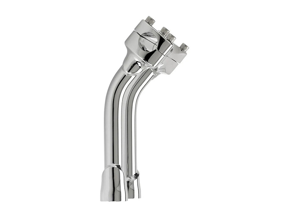 8in. Pullback Murdock Risers - Chrome. Fits 1in. Handlebar
