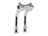 8in. Pullback Murdock Risers - Chrome. Fits 1in. Handlebar