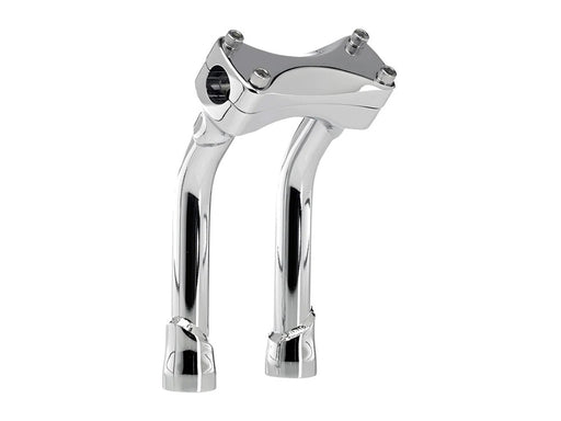 8in. Pullback Murdock Risers - Chrome. Fits 1in. Handlebar