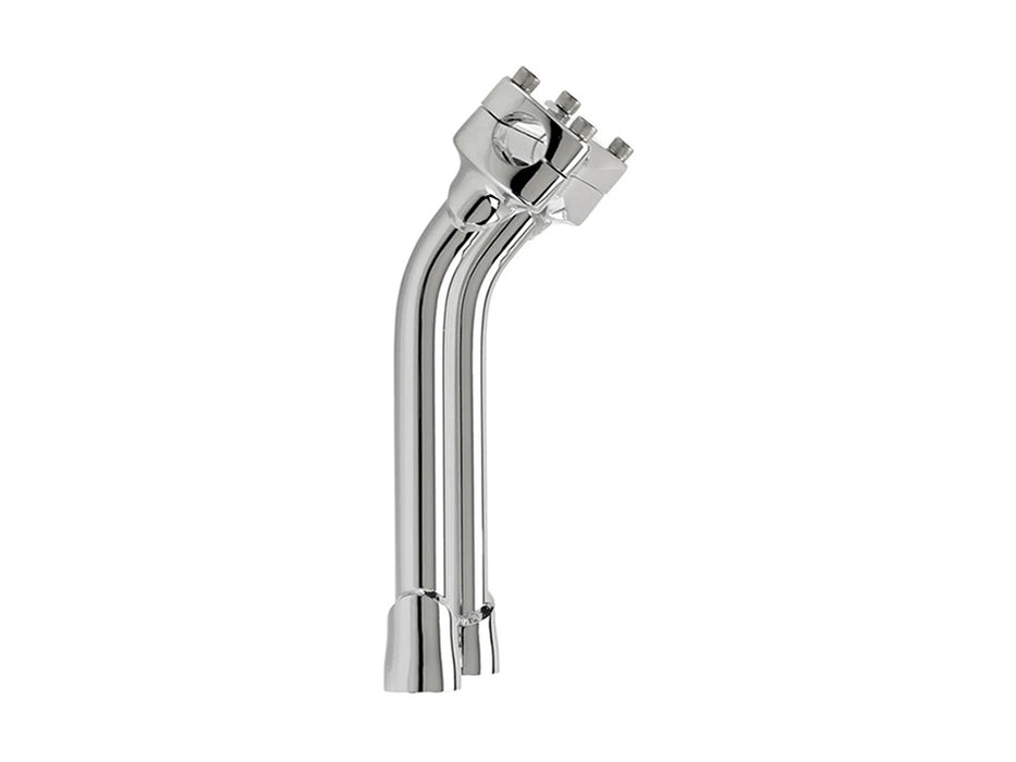 10in. Pullback Murdock Risers - Chrome. Fits 1in. Handlebar