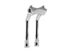 10in. Pullback Murdock Risers - Chrome. Fits 1in. Handlebar