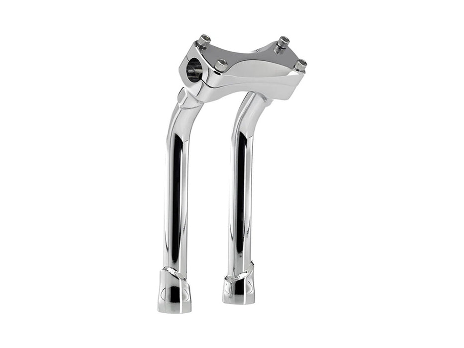 10in. Pullback Murdock Risers - Chrome. Fits 1in. Handlebar
