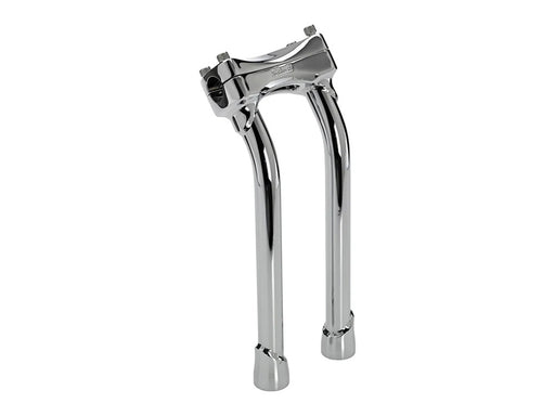 12in. Pullback Murdock Risers - Chrome. Fits 1in. Handlebar
