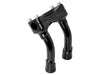 6in. Pullback Murdock Risers - Black. Fits 1in. Handlebar