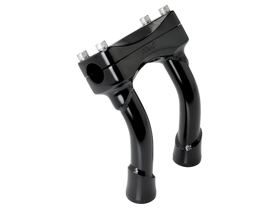 6in. Pullback Murdock Risers - Black. Fits 1in. Handlebar