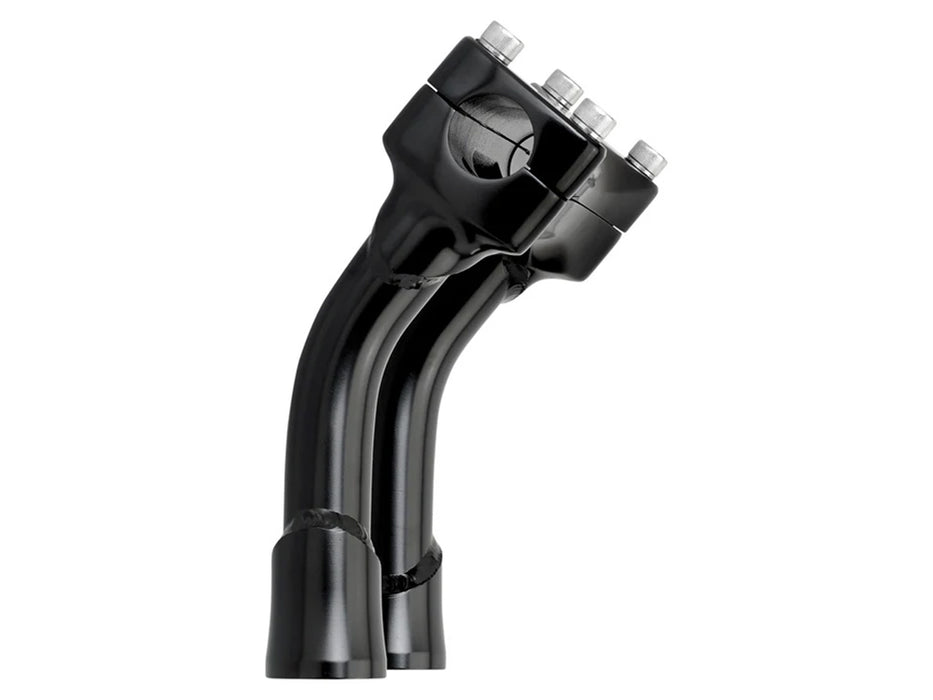 6in. Pullback Murdock Risers - Black. Fits 1in. Handlebar